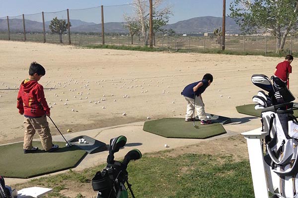 Juniors at the range